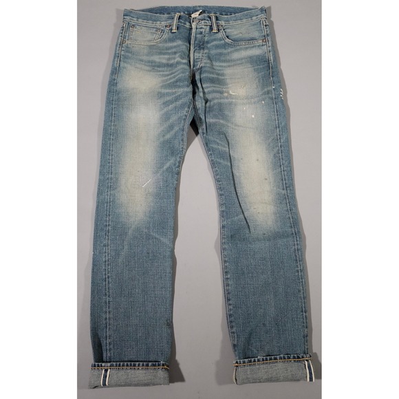 Double RL Other - Double RL RRL Slim Fit Jeans Mens 32x32 Blue Japanese Selvedge Denim Made in USA
